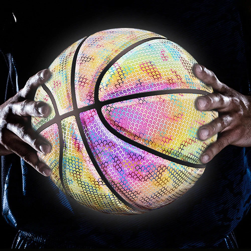 Luminous Holographic Basketball