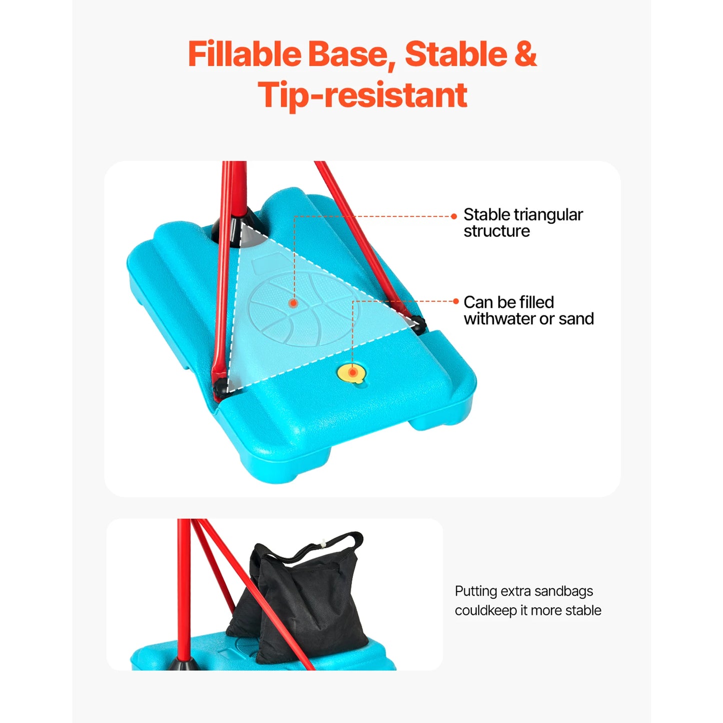 Adjustable Basketball Hoop