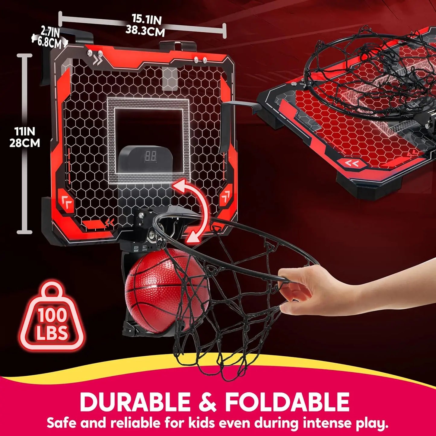 Mini Indoor Basketball Hoop