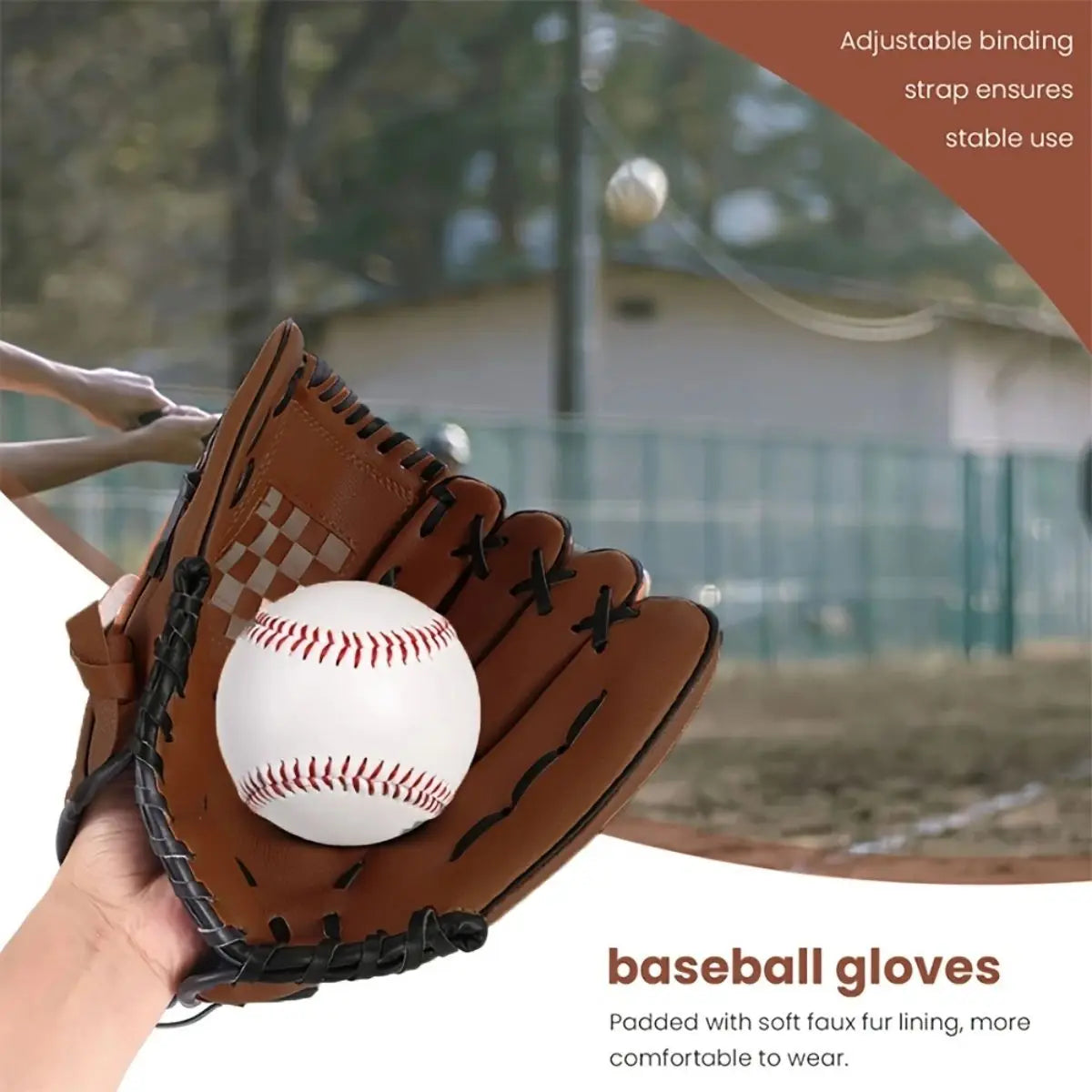 Premium Synthetic Leather Baseball Glove