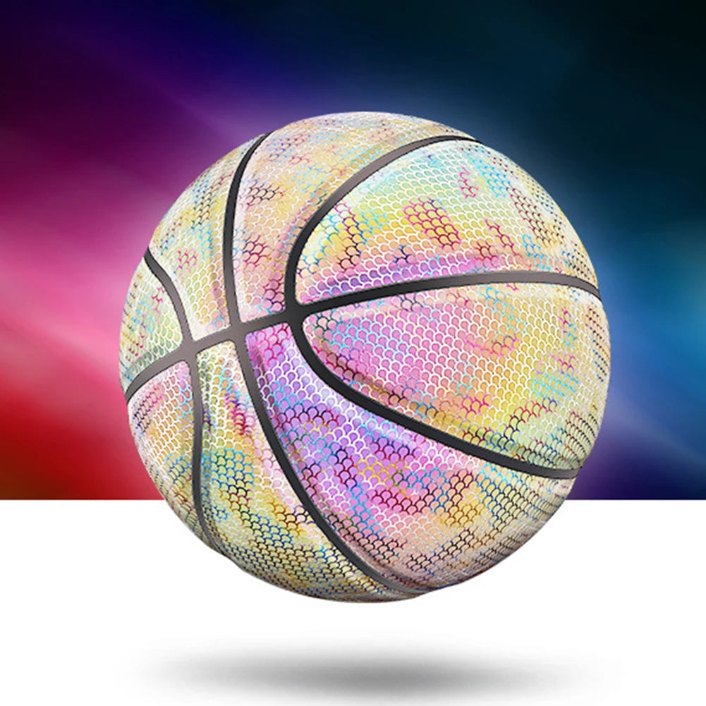 Luminous Holographic Basketball