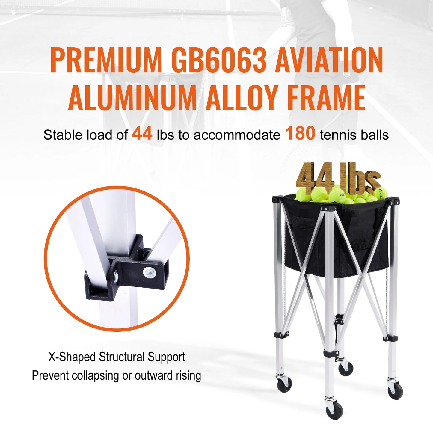 Foldable Ball Cart