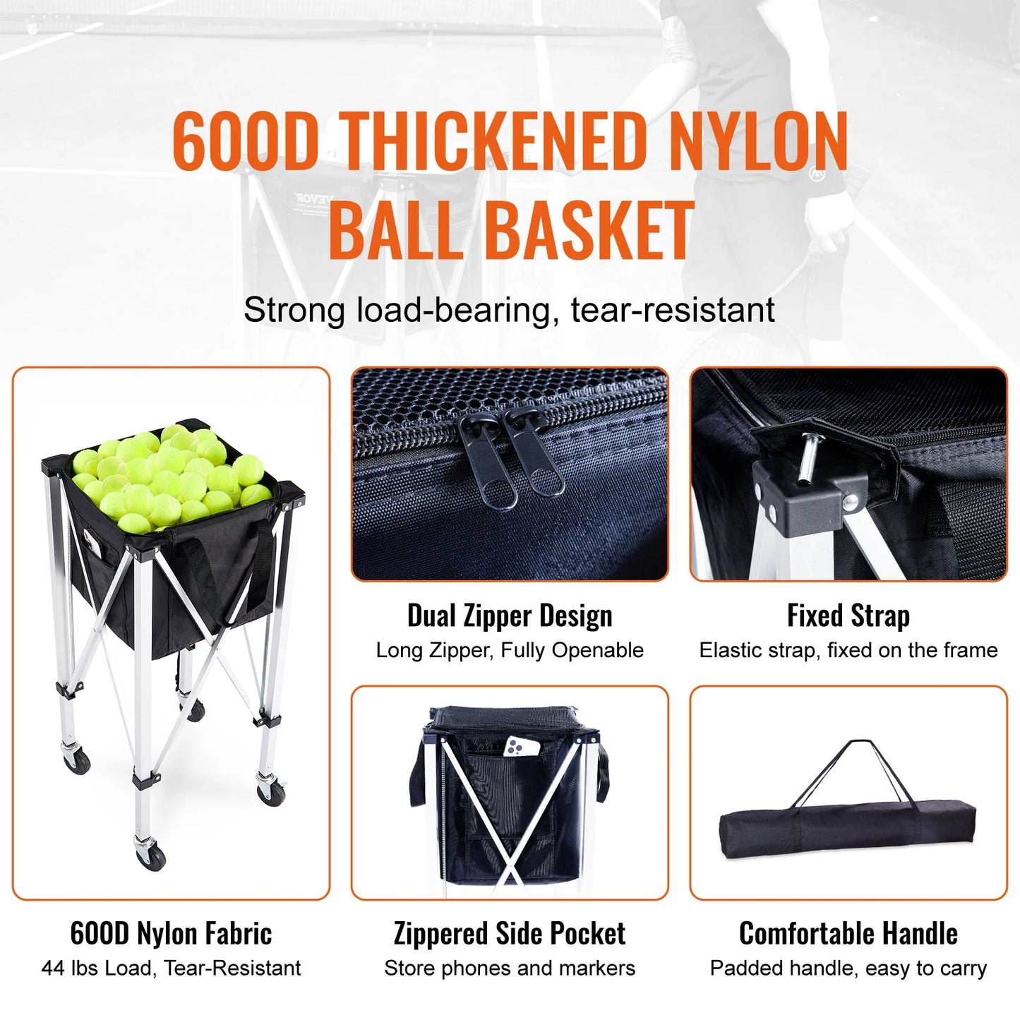 Foldable Ball Cart