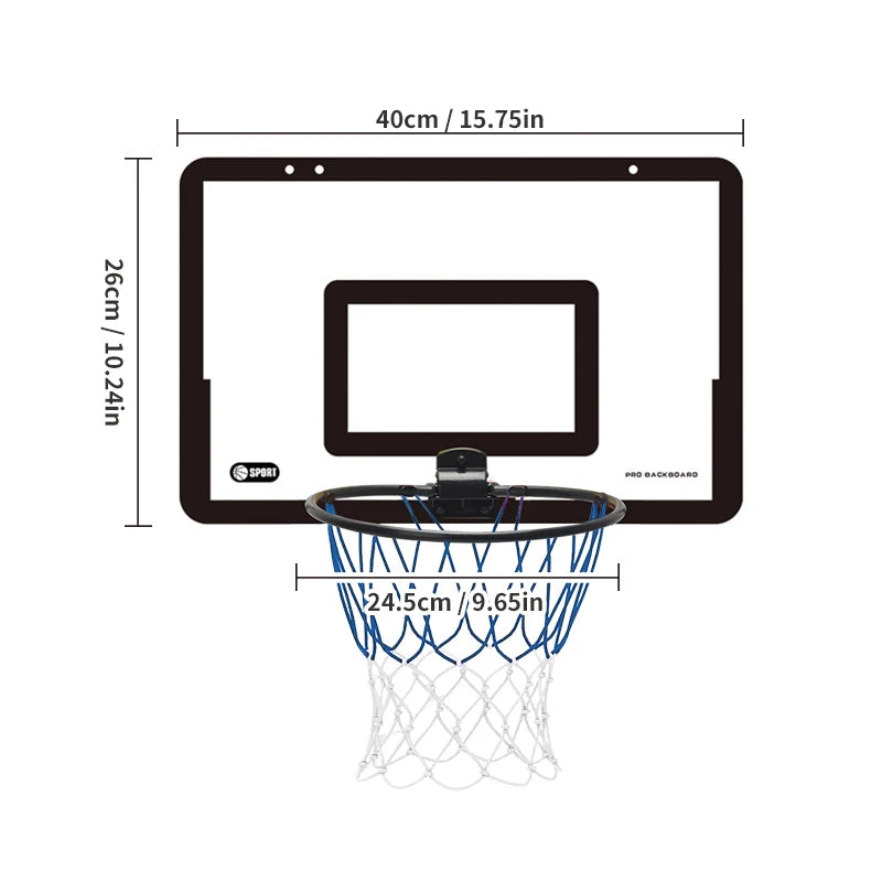 Wall Mounted Basketball Hoop
