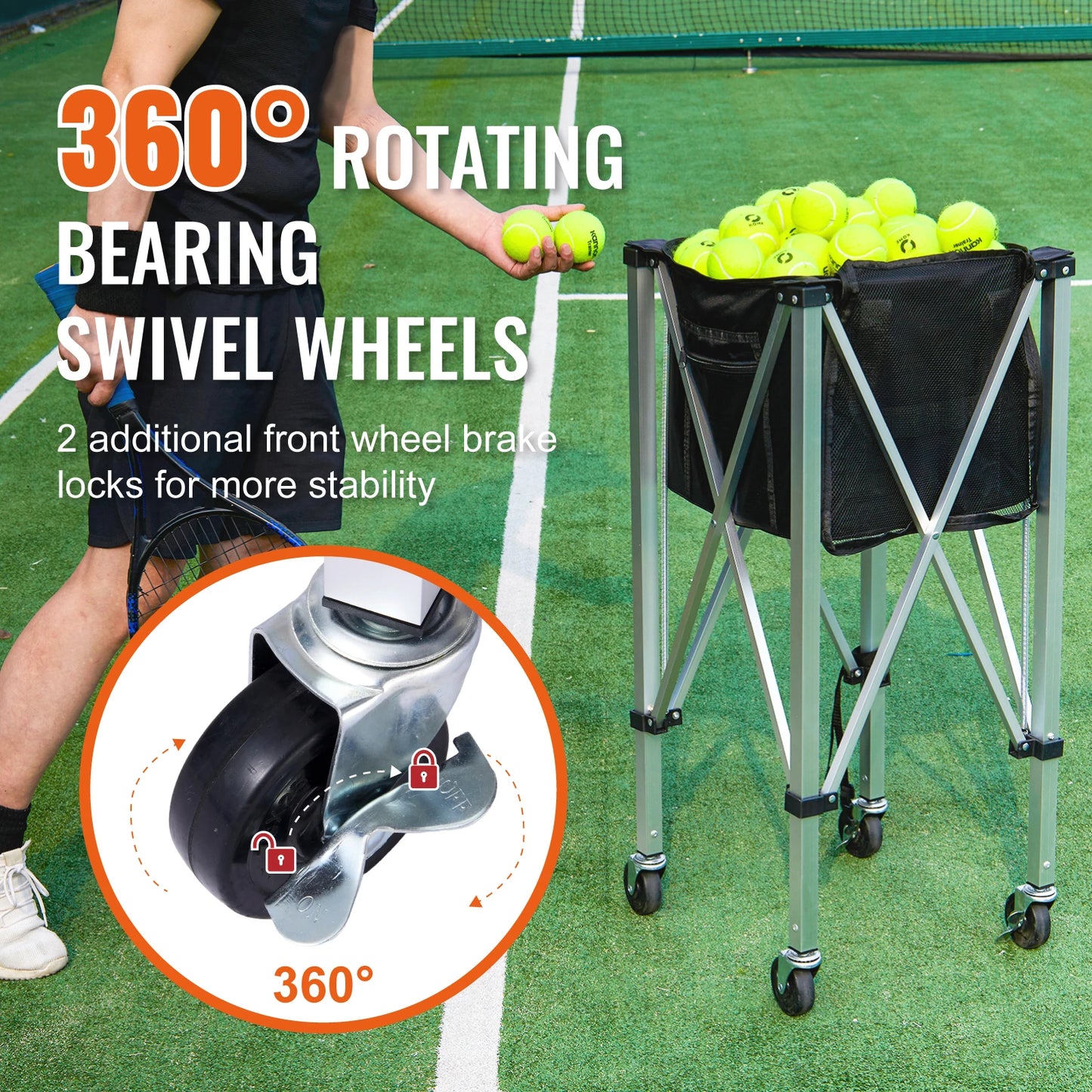 Foldable Ball Cart